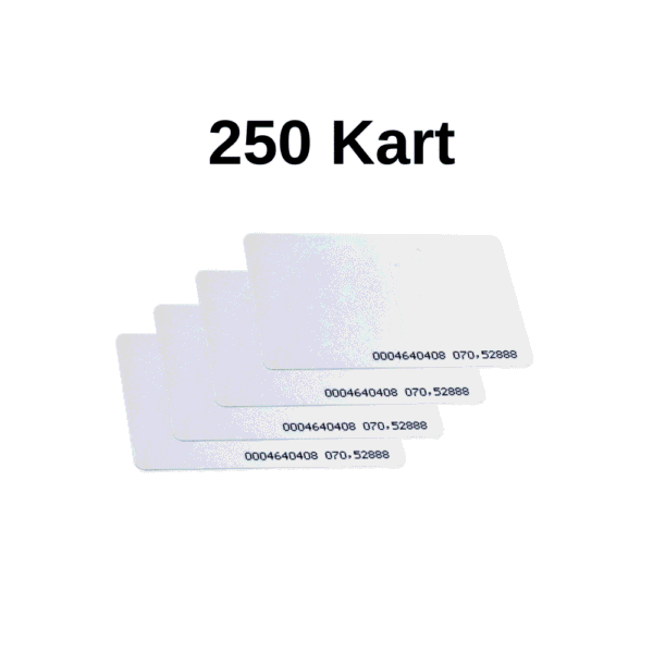 250 Adet Manyetik Proximity Kart
