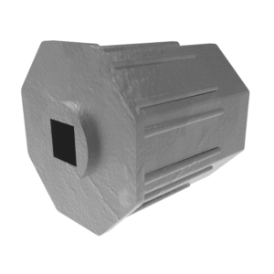 60 mm Redüktörlü Alüminyum Boru Başı