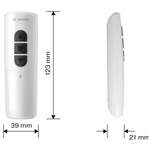 Becker-Centronic-EC-541-II-Tek-Kanalli-Kumanda-Yan-Olcu.png Becker Centronic EC 541-II Tek Kanallı Kumanda