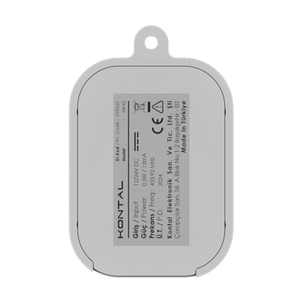 Kontal MKA2 Kuru Kontak Alıcı Kart – 12/24 Volt