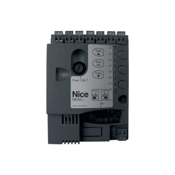 Nice-NKA3-Kontrol-Karti.png Nice NKA3 Kontrol Kartı / Slight 400 Kapı Motoru Uyumlu