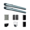 Nice Toona 4005 Dairesel Kapı Motoru (Çift Motorlu Kit Paket)
