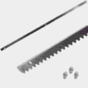 BFT CFZ 30X8mm Vidalı Kremayer Kapı Motoru Dişlisi (1 Metre)
