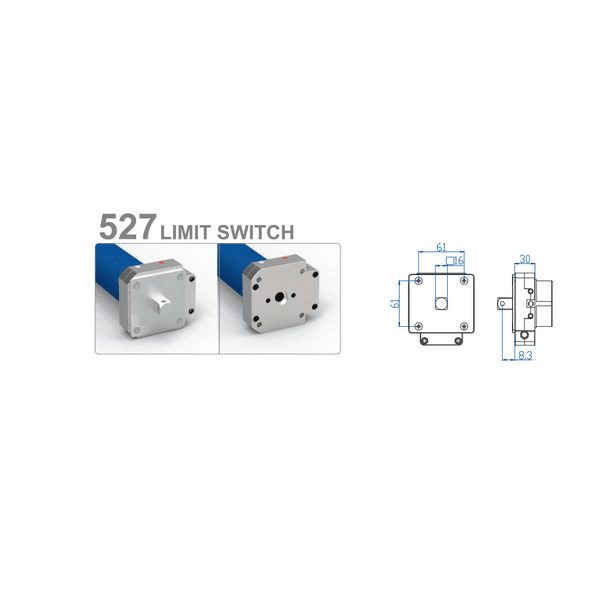 Cuppon 70 120 Nm Redüktörlü Kepenk Motoru
