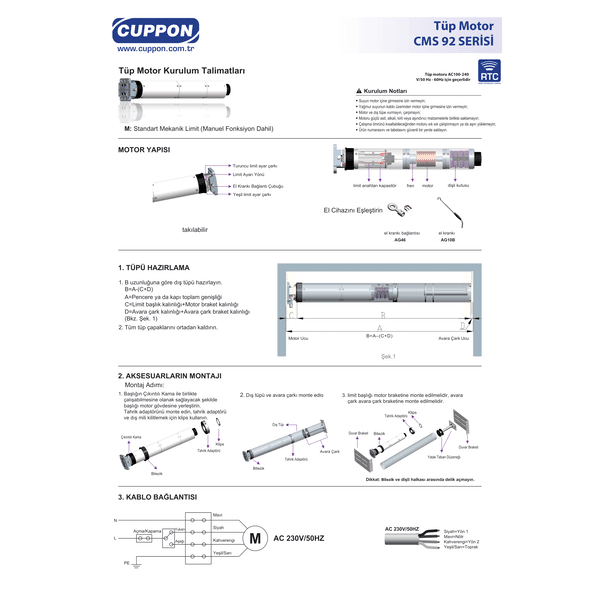 cuppon-cm92m-102-m-330-nm-kepenk-motoru-kullanim-kilavuzu-1.png Cuppon CM92M 102 M 330 NM Redüktörlü Kepenk Motoru