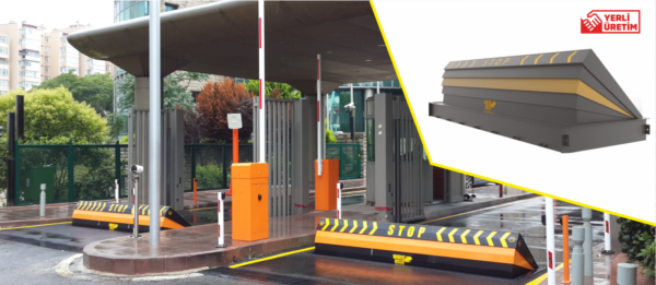 White Rose Proof Akordiyon Road Blocker üretici kullanım görseli