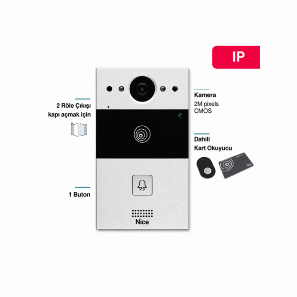 nice-mybell-goruntulu-dis-unite.png Nice Mybell Görüntülü Dış Ünite (IP)