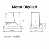 Nice Rox 1000 Kapı Motoru (Kit Paket)