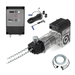 Nice SD100 24 Seksiyonel Kapı Motoru (D-PRO Automatic ve Opto Sensör Kit)