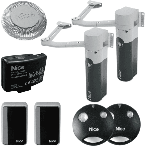 Nice Walky 2024 Dairesel Kapı Motoru (Çift Motorlu Kit)