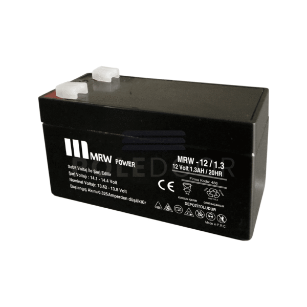 Otomatik Kapı Güç Kaynağı Aküsü – 12V/1.3Ah