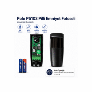 Pole P5103 Pilli Emniyet Fotoseli (Universal Bağlantı)