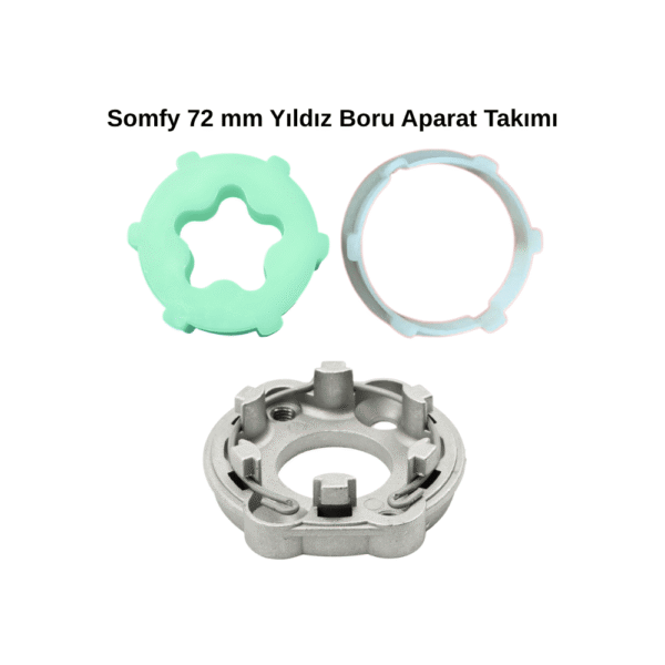 Somfy 72 mm Yıldız Boru Aparat Takımı